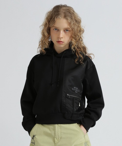 AVIREX（アヴィレックス） パーカー NYLON PATCH COMBI PARKA/ナイロン
