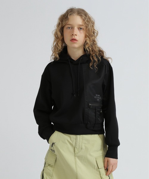 AVIREX（アヴィレックス） パーカー NYLON PATCH COMBI PARKA/ナイロン