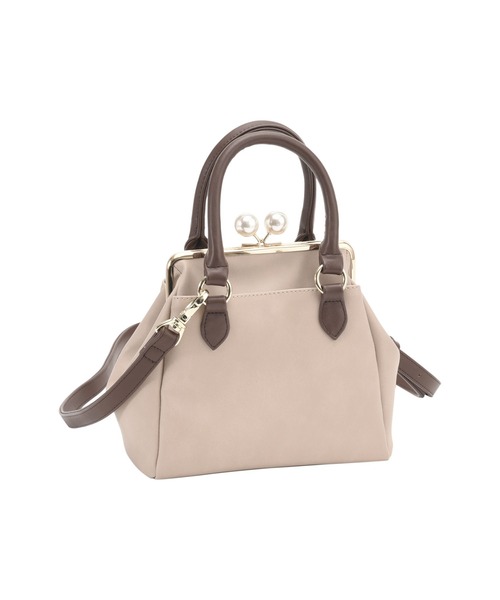 【新品未使用品】MARY QUANT　LONDON　バッグ　ベージュ　平成レトロ MARY QUANT 「MARY QUANT」 2WAYバッグ FREE ベージュ