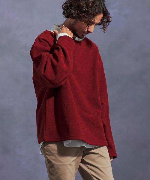 Jih Nunc（ジーヌンク） tシャツ mlt5306-ボートネックルーズ