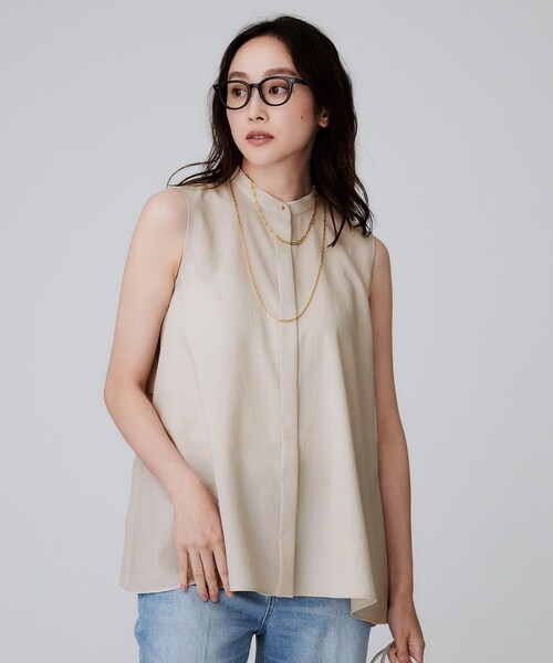 UNTITLED（アンタイトル） ブラウス シャツ 「接触冷感/吸水速乾