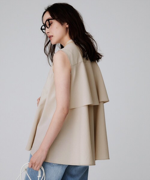 UNTITLED（アンタイトル） ブラウス シャツ 「接触冷感/吸水速乾