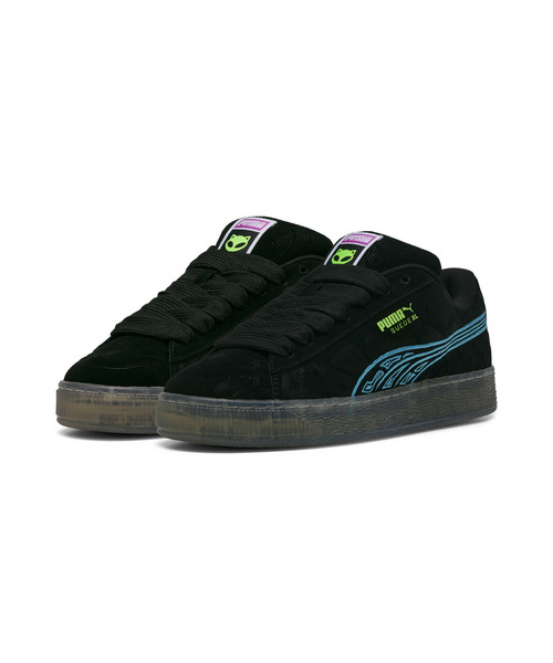 [PUMA] low cut спортивные туфли 23.5cm серебряный мужской 