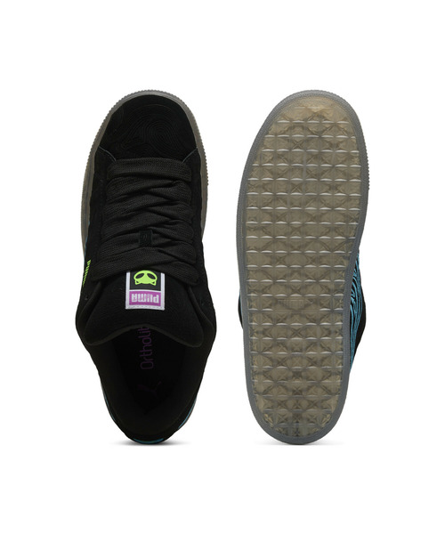 [PUMA] low cut спортивные туфли 23.5cm серебряный мужской 