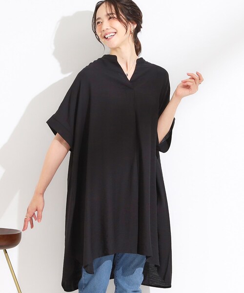 SHOO・LA・RUE チュニック 「S-LL/ひんやり」涼しく楽に体型