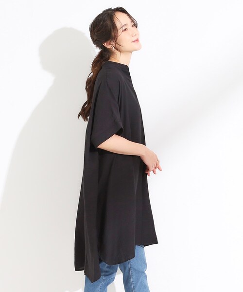 SHOO・LA・RUE チュニック 「S-LL/ひんやり」涼しく楽に体型