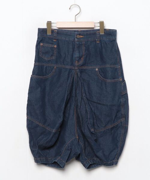 FRAPBOIS デニム サルエル size1 FRAPBOIS 「FRAPBOIS」 サルエルデニムパンツ 1 ネイビー