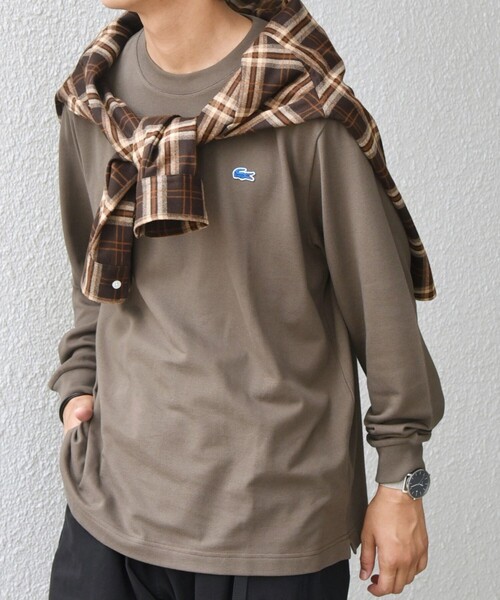 新品】【SHIPS別注】LACOSTE ロング Tシャツ 【公式通販】
