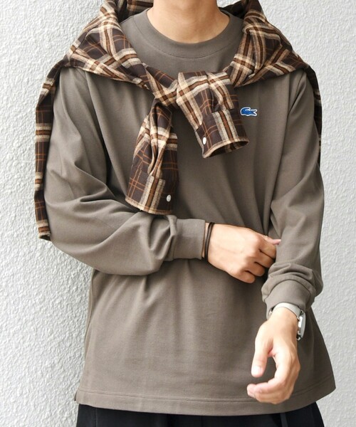 LACOSTE（ラコステ） tシャツ 「SHIPS any別注」LACOSTE: ワンポイント