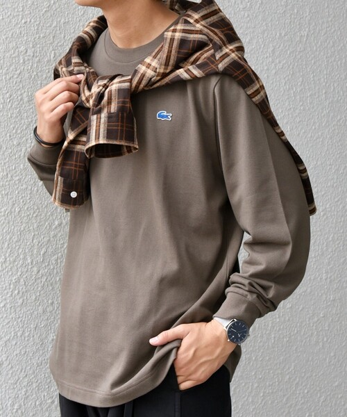 LACOSTE（ラコステ） tシャツ 「SHIPS any別注」LACOSTE: ワンポイント