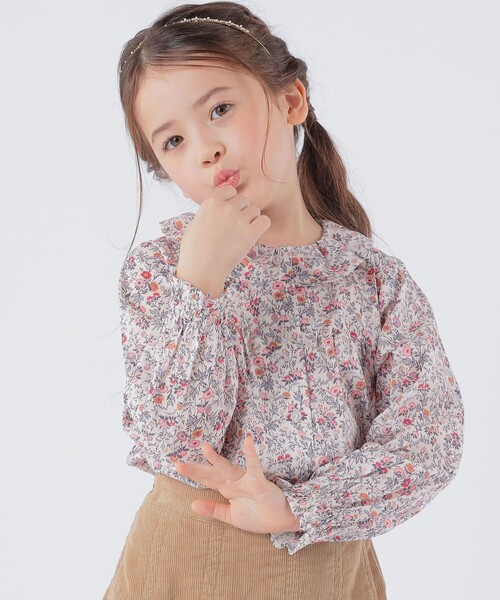 SHIPS（シップス） ブラウス シャツ SHIPS KIDS:100〜130cm / リバティ 