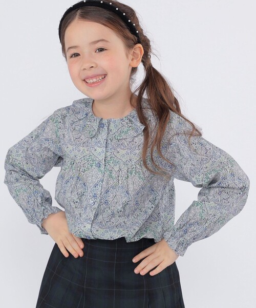 SHIPS（シップス） ブラウス シャツ SHIPS KIDS:100〜130cm / リバティ 