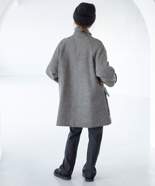 「SLOBE IENA」 ピーコート 38 ネイビー レディース_画像2