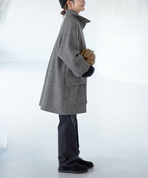 「SLOBE IENA」 ピーコート 38 ネイビー レディース_画像5