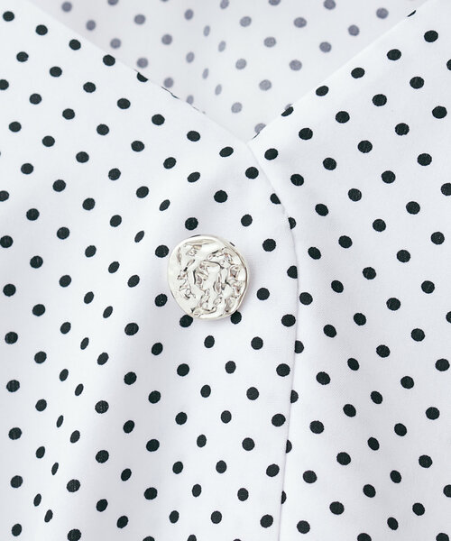 「natural couture」 半袖ブラウス FREE オフホワイト レディース_画像6