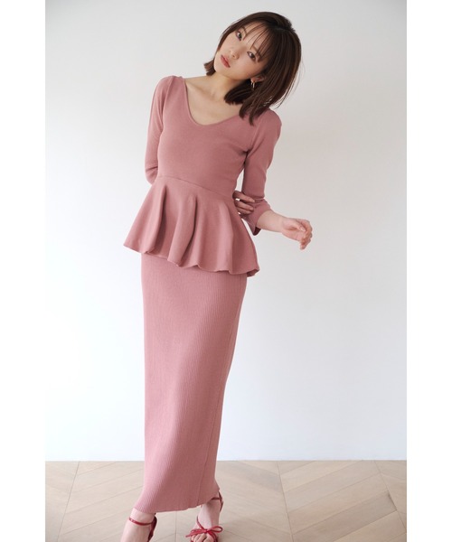 SNIDEL（スナイデル） セットアップ FREE ピンク レディース