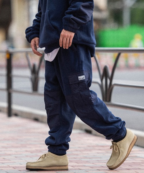 新品サイズXXL他有プロクラブPROCLUBスウェットカーゴパンツネイビー紺 PRO CLUB（プロクラブ） カーゴパンツ テーパード スウェットパンツ