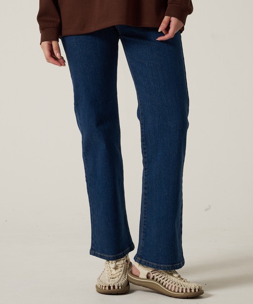 美品 Eddie Bauer エディーバウアー Gジャン デニム レディース M 