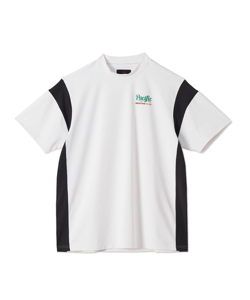 パシフィックゴルフクラブ シャツ ホワイト Pacific GOLF CLUB（パシフィックゴルフクラブ） tシャツ BRIEFING