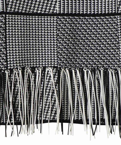 「DOLLUPOOPS」 長袖ニット 38 グレー レディース_画像4