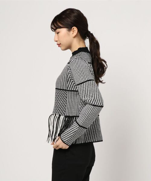 「DOLLUPOOPS」 長袖ニット 38 グレー レディース_画像7