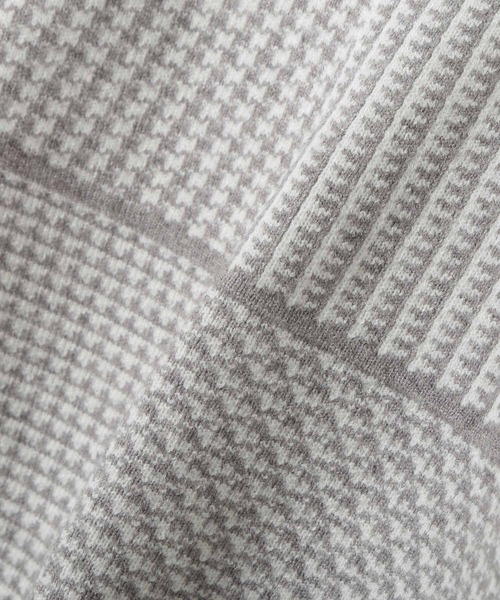 「DOLLUPOOPS」 長袖ニット 38 グレー レディース_画像9