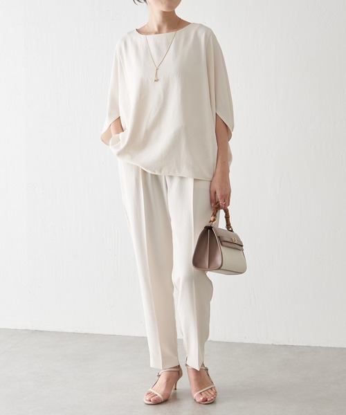 「COLLAGE GALLARDAGALANTE」 ドルマンスリーブブラウス FREE ベージュ レディース_画像2