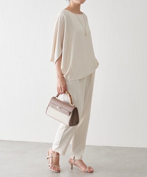 「COLLAGE GALLARDAGALANTE」 ドルマンスリーブブラウス FREE ベージュ レディース_画像3