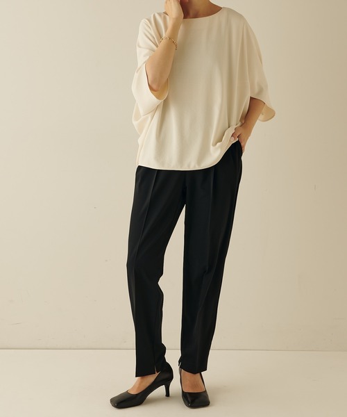 「COLLAGE GALLARDAGALANTE」 ドルマンスリーブブラウス FREE ベージュ レディース_画像4