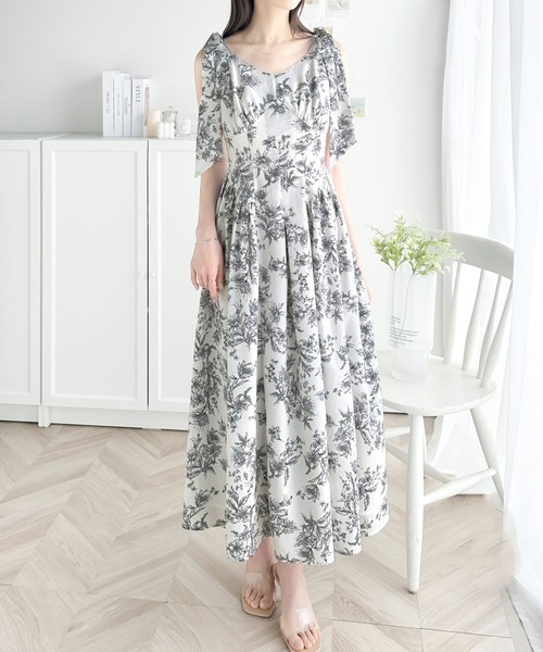 「mily bilet」 ノースリーブワンピース X-LARGE ブルー レディース_画像2