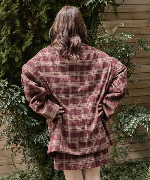 mideal（マイディール） ワンピース check mini onepiece / チェック