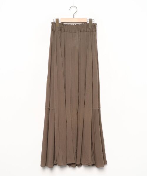 ATON（エイトン） フレアスカート 2 グリーン レディース : ZOZOTOWN