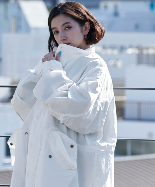 「BARK MANHATTAN」 コート L ホワイト メンズ_画像4