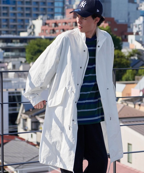 「BARK MANHATTAN」 コート L ホワイト メンズ_画像9