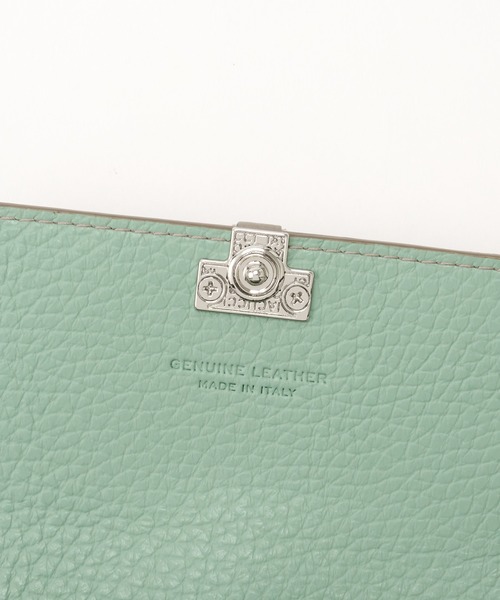 二つ折り財布 財布 「バイカラー」アバ ウォレット CERVO レディースの画像