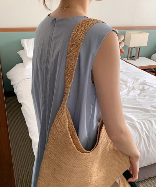 「CADBURY」 ノースリーブワンピース FREE グリーン レディース_画像9