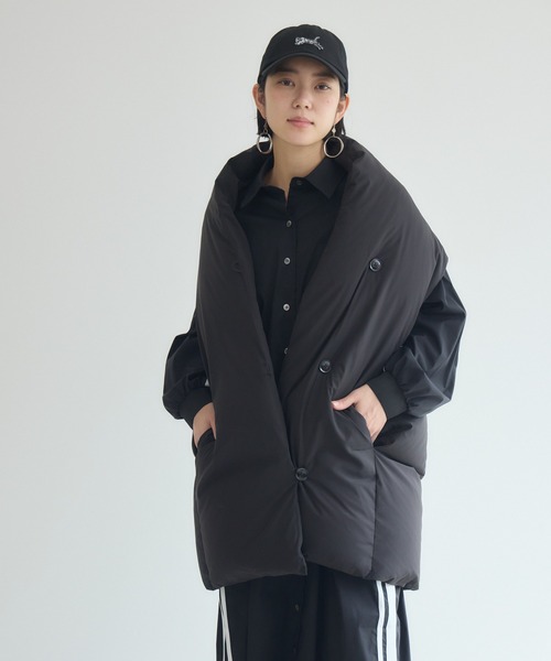 ★土日限定値下げ★2023購入★美品Theoryロングダウンベスト黒Sサイズ ユニクロ公式 | ウルトラライトダウンロングベスト