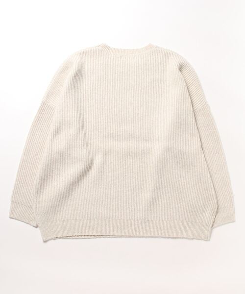 「CALNAMUR」 長袖ニット FREE ベージュ レディース_画像2