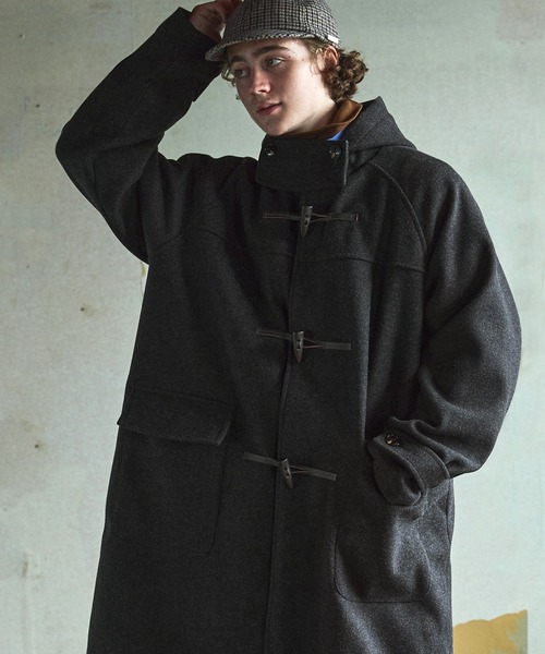 「EMMA CLOTHES」 ダッフルコート S チャコール メンズ_画像5