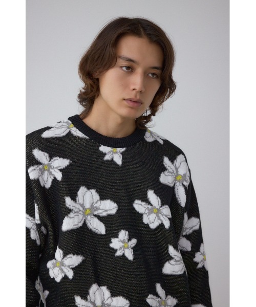 AZUL BY MOUSSY（アズールバイマウジー） セーター ニット フラワー