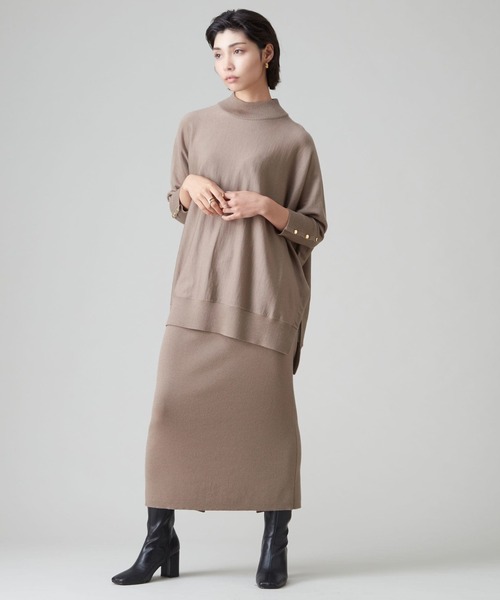 「Liesse」 長袖ニット FREE ブラック レディース_画像4