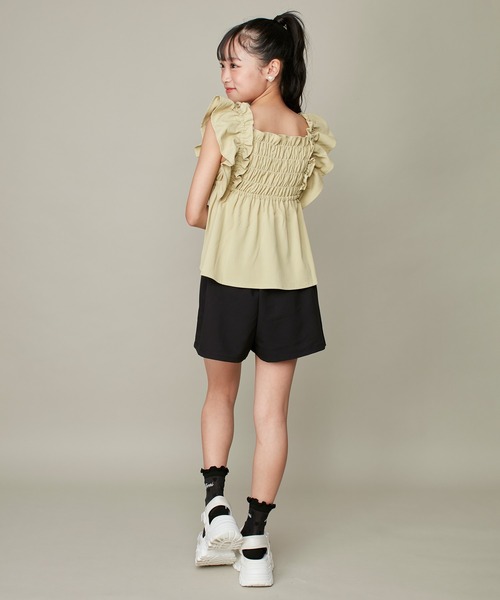 「JENNI love」 「KIDS」ノースリーブブラウス 140cm オフホワイト キッズ_画像8