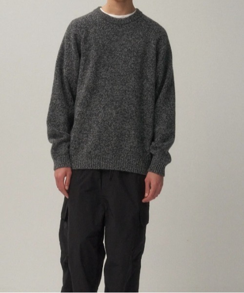 ATON（エイトン） セーター ニット LAMBS WOOL | CREWNECK SWEATER