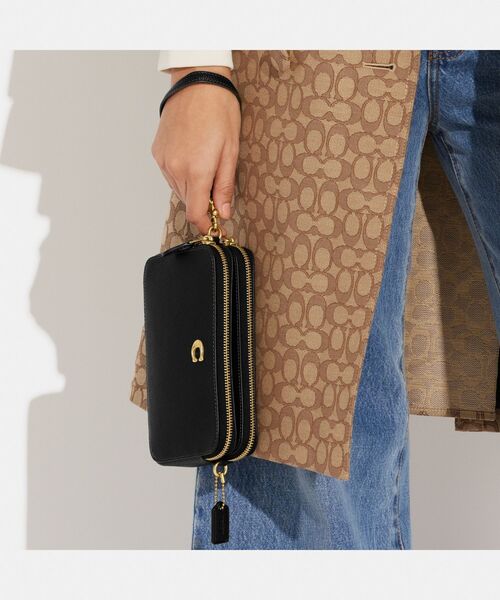 未使用 COACH ブラック ショルダーバッグ COACH（コーチ） ショルダーバッグ ONE ブラック系その他 レディース