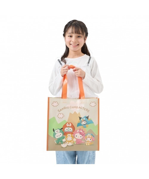 エコバッグ サンリオキャラクターズ ダイナソー Mサイズ : ZOZOTOWN