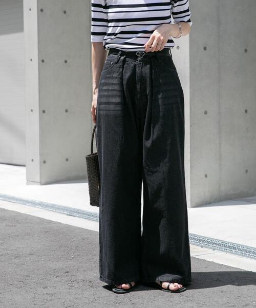 ITEMS URBANRESEARCH（アイテムズ アーバンリサーチ） ワイドパンツ