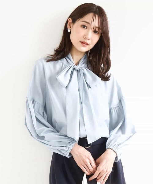MK MICHEL KLEIN（エムケー ミッシェルクラン） ブラウス シャツ 入学 