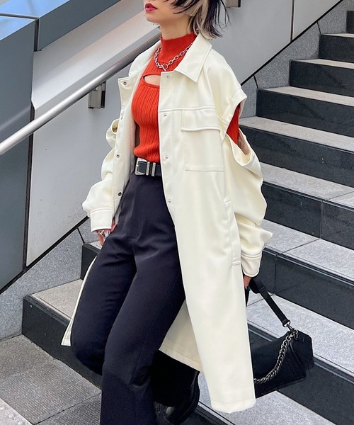 「PAGEBOY」 コート FREE ブラック レディース_画像5