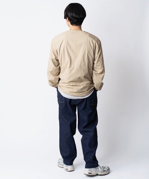 「gym master」 ナイロンブルゾン MEDIUM ダークオリーブ メンズ_画像7