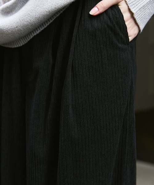 「remer」 コーデュロイパンツ MEDIUM ブラック メンズ_画像8